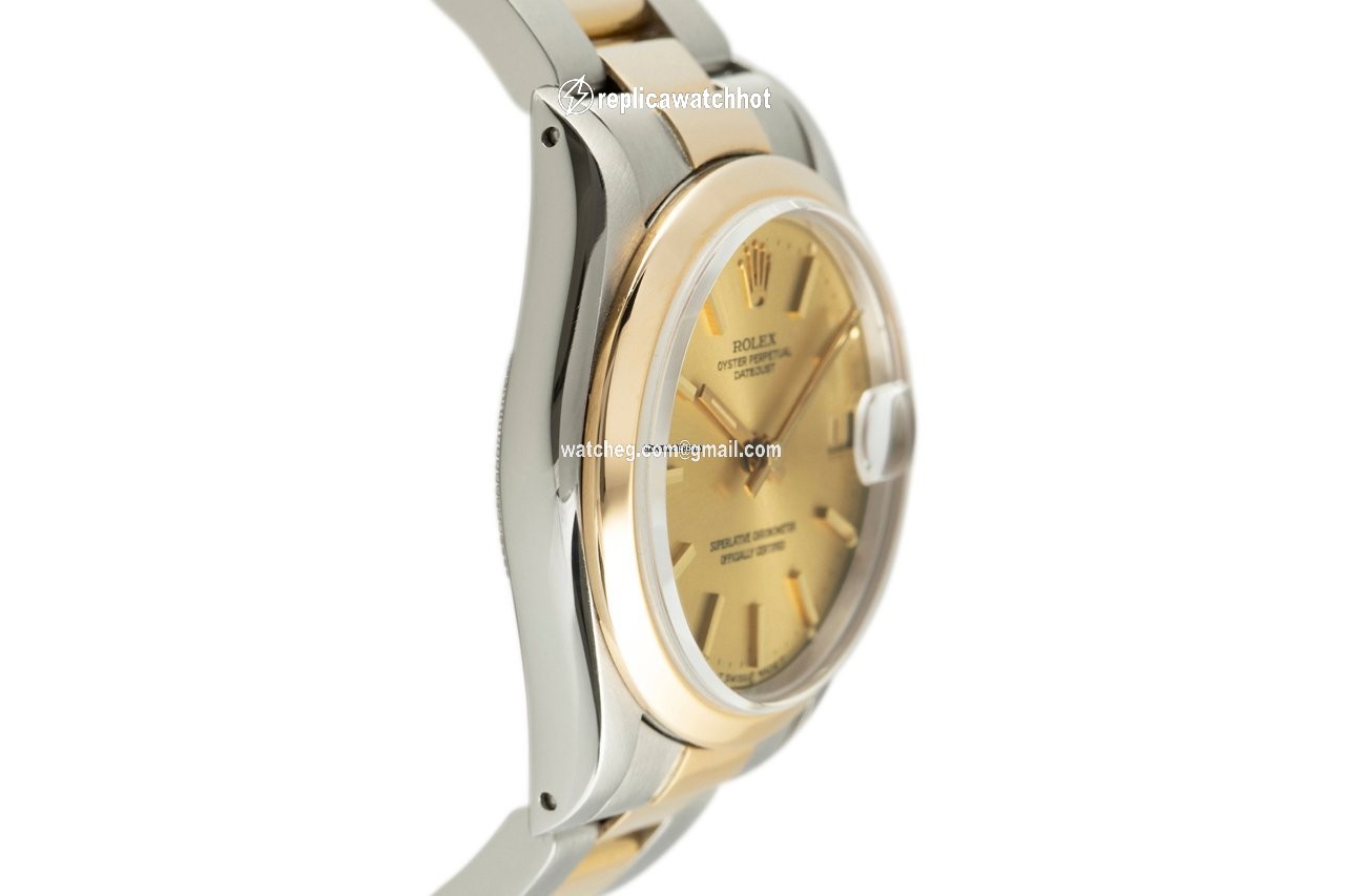Rolex Datejust 31 Womens watch Gold Steel Automatic 68243 3