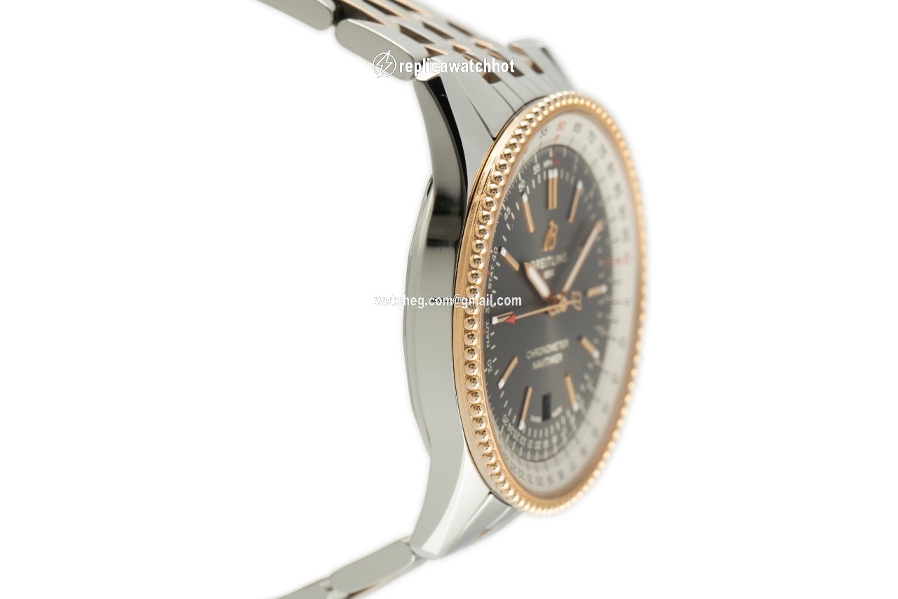 Breitling Navitimer Mens watch Unisex Automatic Gold Steel U17326 3
