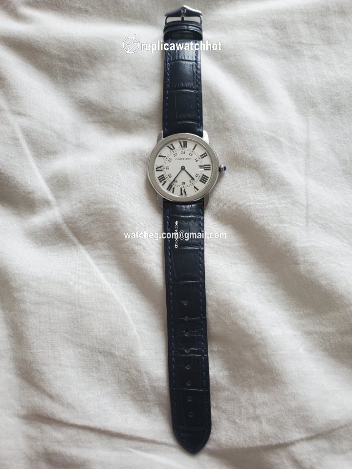 Cartier Ronde Solo de Cartier Mens watch Unisex Quartz Steel 3603 3
