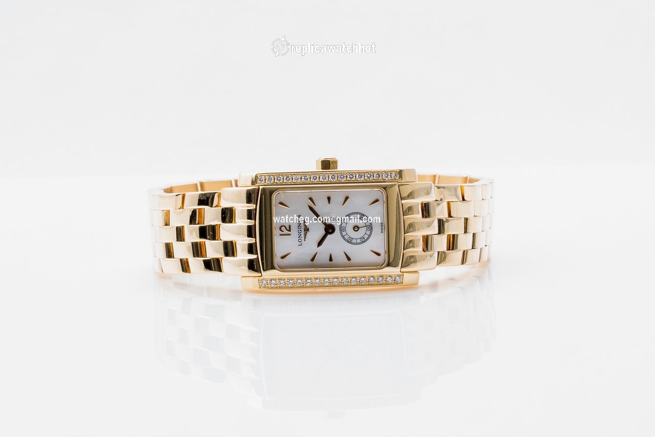 Longines DolceVita Womens watch Quartz Yellow gold L5.155.7.16.6 3