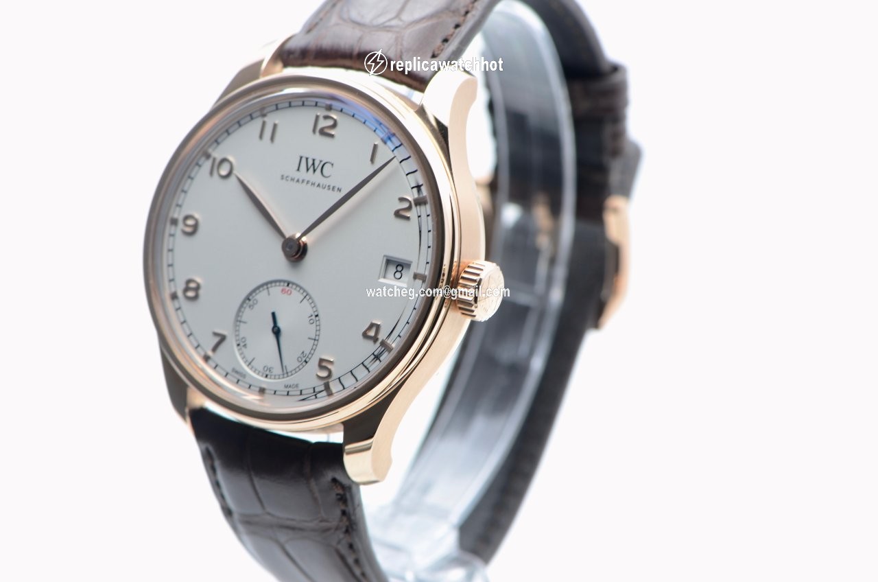 IWC Portuguese Hand-Wound Mens watch Unisex Manual winding Rose gold IW510204 3