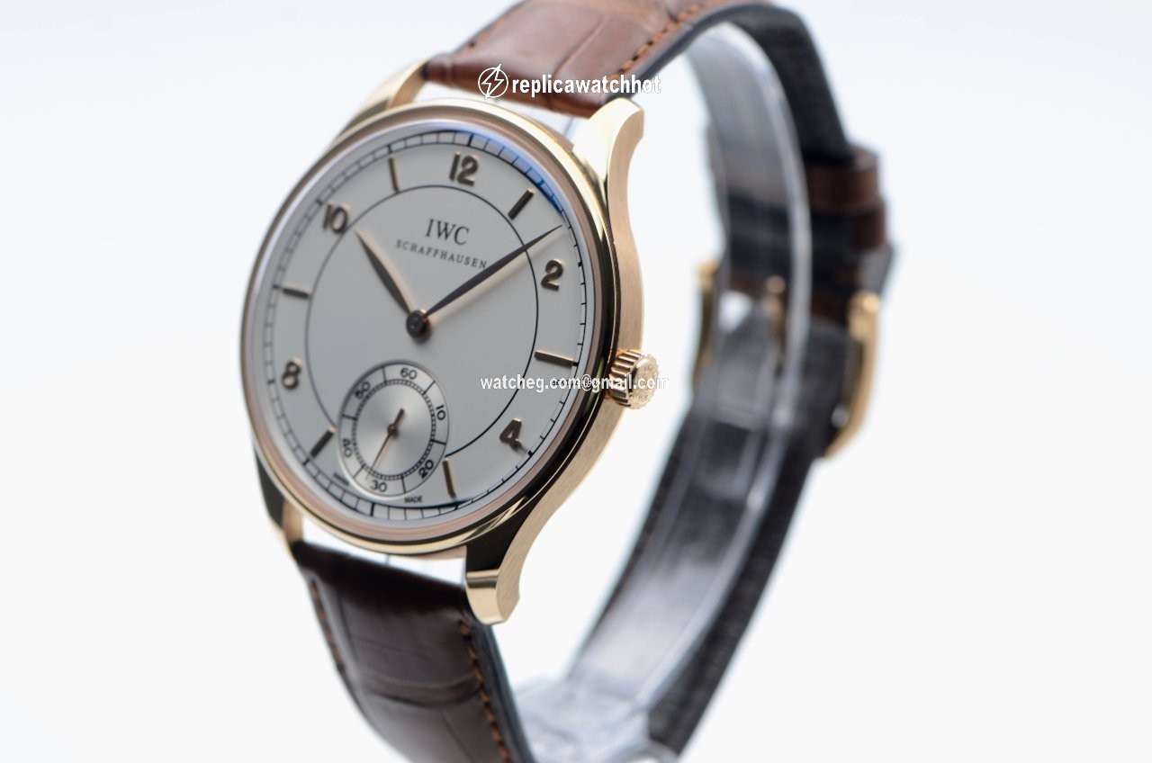 IWC Portuguese Hand-Wound Mens watch Unisex Manual winding Rose gold IW544503 3