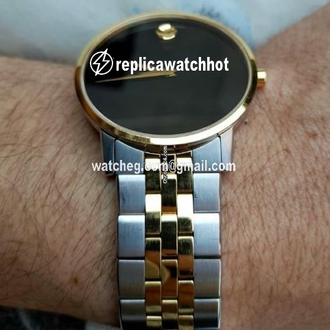 Movado Museum Mens watch Unisex Quartz Rel??gio Cl??ssico Movado Museum (0607200) 3