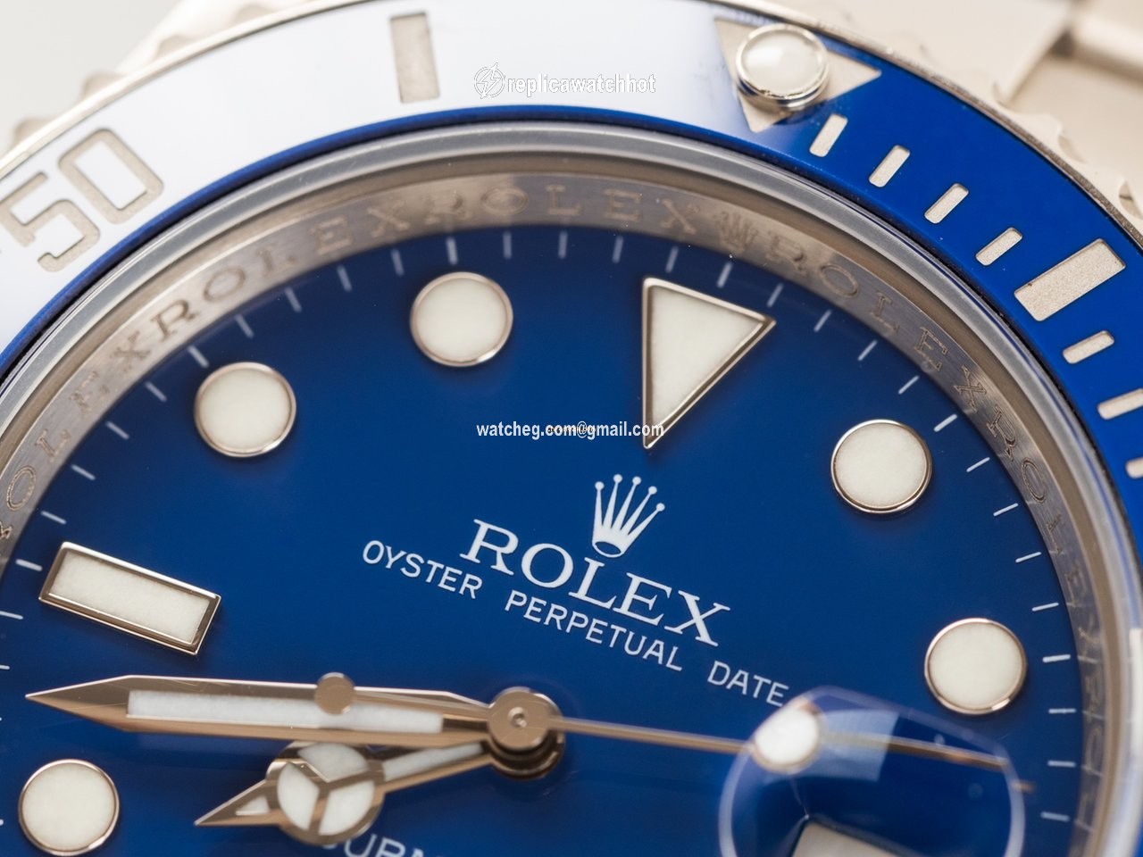 Rolex Submariner Date Mens watch Unisex White gold Automatic 116619-LB 3