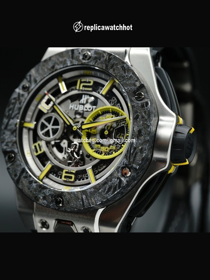 Hublot Big Bang Ferrari Mens watch Unisex Automatic Platinum 402.TQ.0129.VR 3