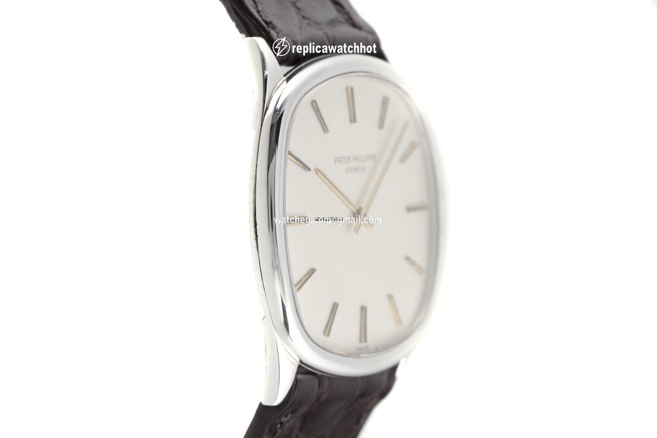 Patek Philippe Golden Ellipse Mens watch Unisex Manual winding White gold 3644 3