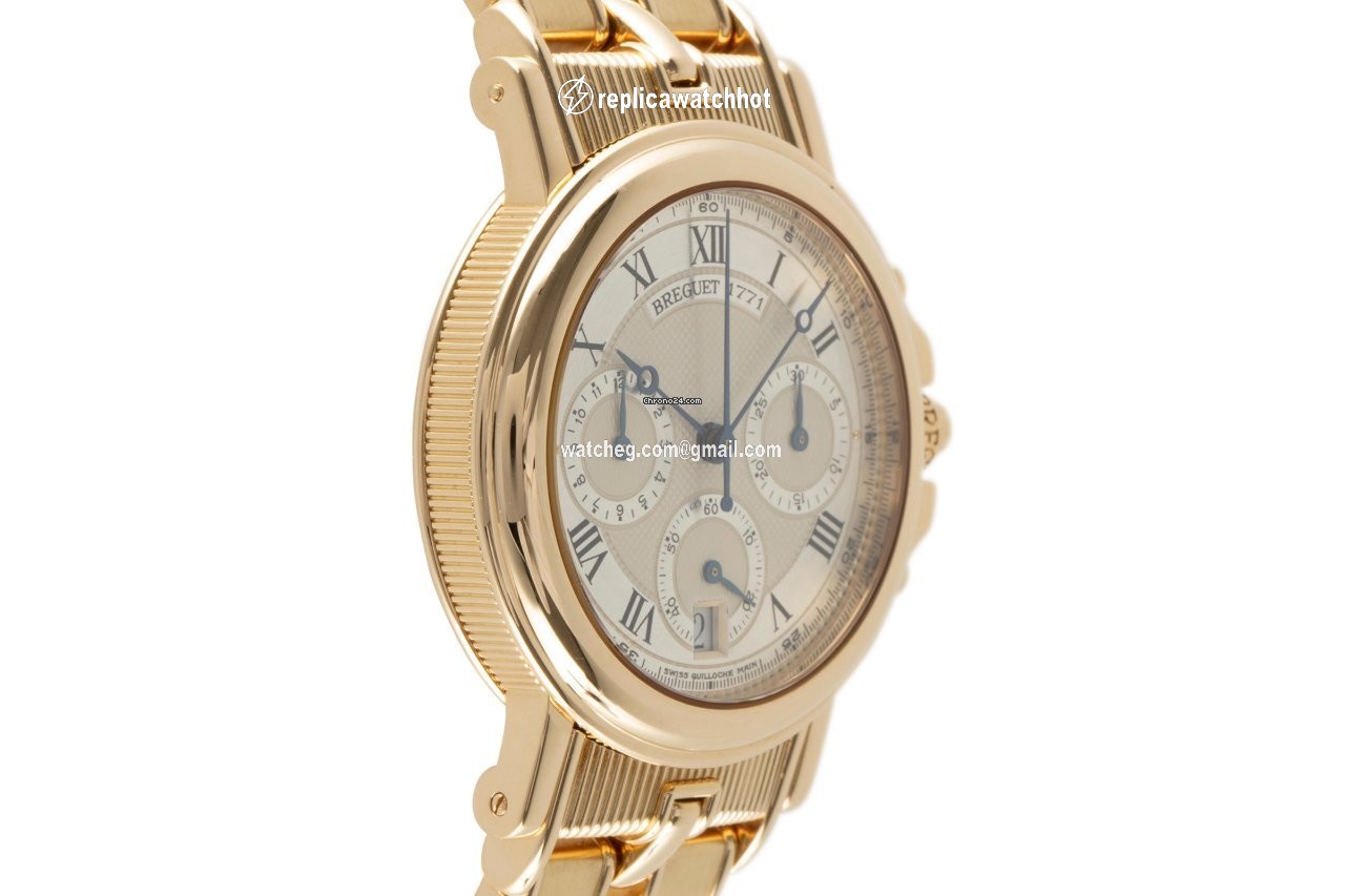 Breguet Marine Mens watch Unisex Automatic Yellow gold 3460BA 12 A90 3