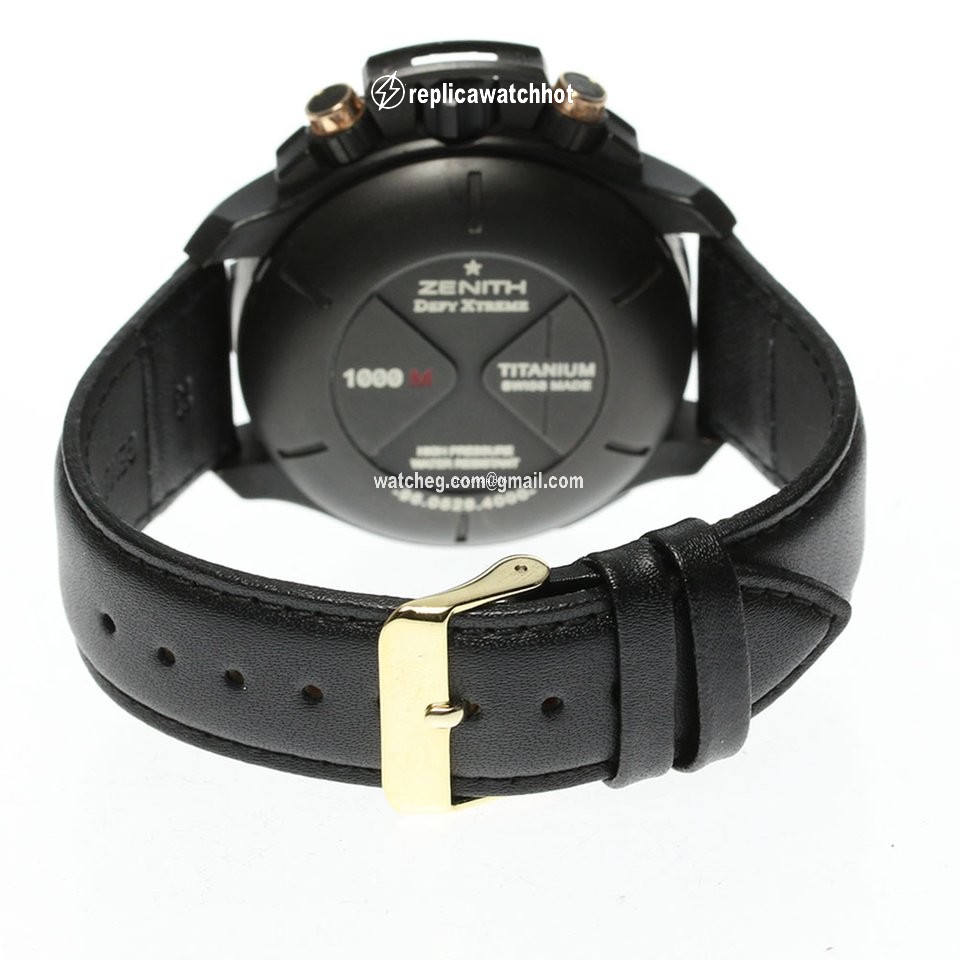 Zenith Mens watch Unisex Automatic Titanium 96.0528.4000 3