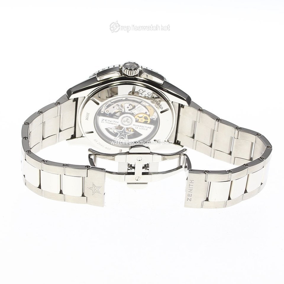 Zenith El Primero Stratos Flyback Mens watch Unisex Automatic Steel 03.2061.405 3