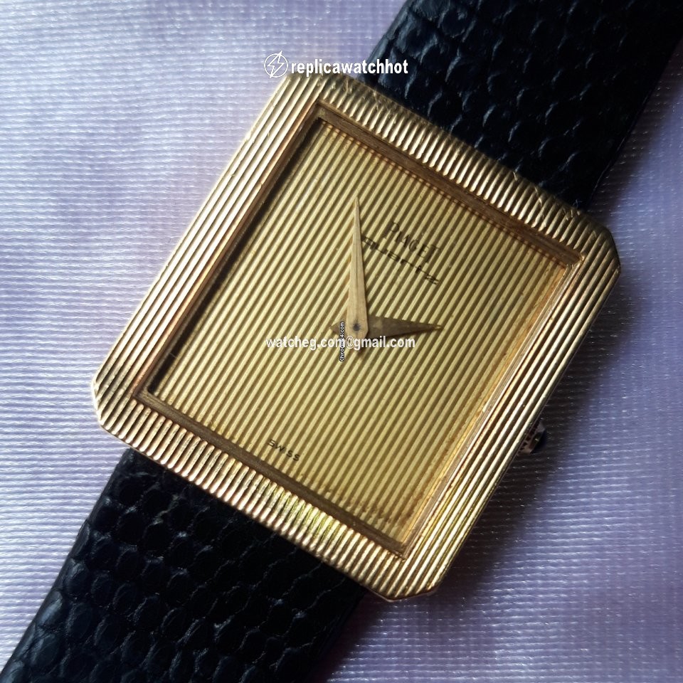 Piaget Mens watch Unisex Quartz Yellow gold 19154 3