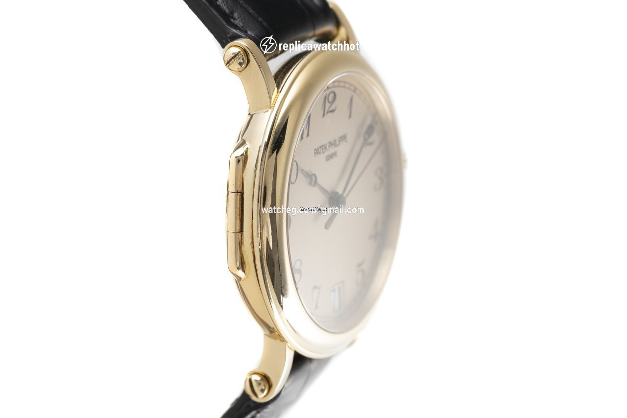 Patek Philippe Calatrava Mens watch Unisex Automatic Yellow gold 5053J-001 3