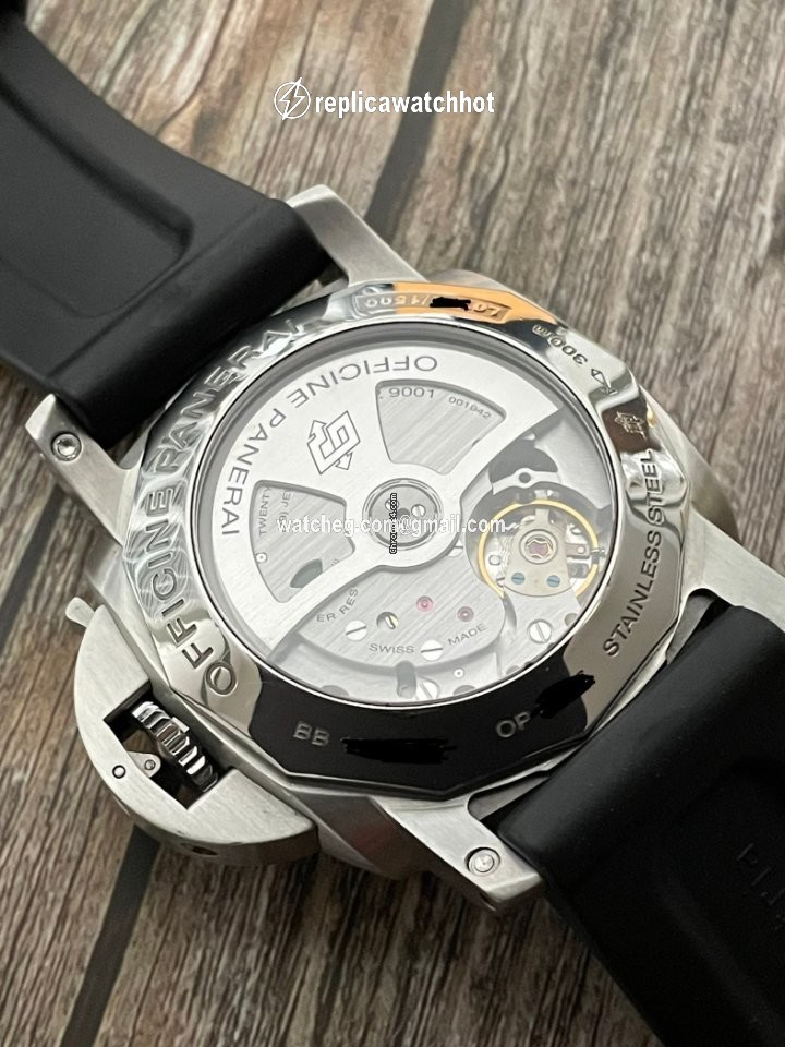 Panerai Luminor 1950 3 Days GMT Automatic Mens watch Unisex Automatic Steel PAM 00320 3