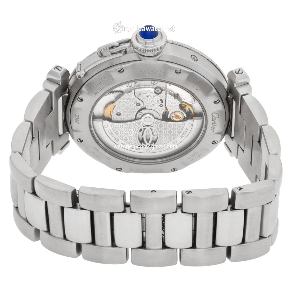 Cartier Pasha Mens watch Unisex Automatic Steel W31037H3 3