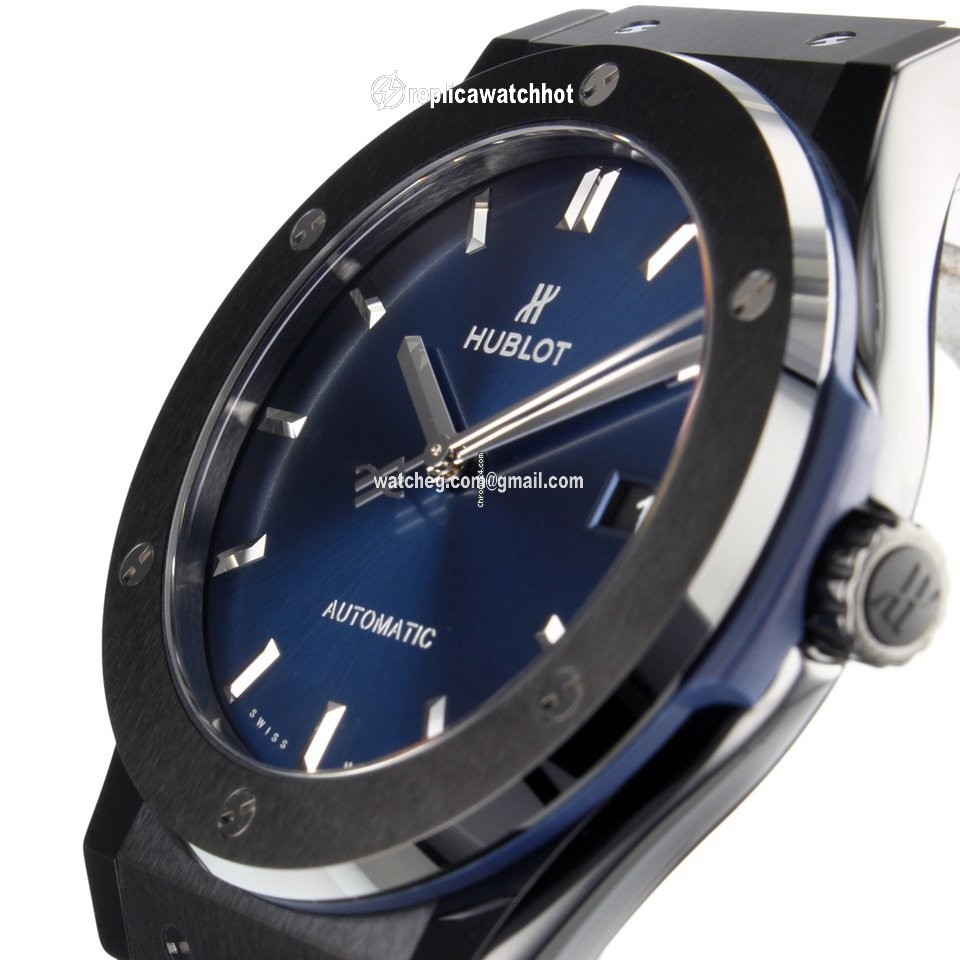 Hublot Classic Fusion Blue Mens watch Unisex Automatic Ceramic 511CM7170LR 3