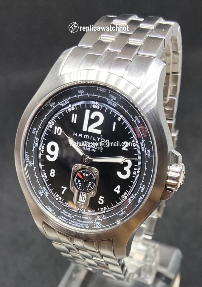 Hamilton Khaki Aviation Mens watch Unisex Automatic Steel H76515133 3
