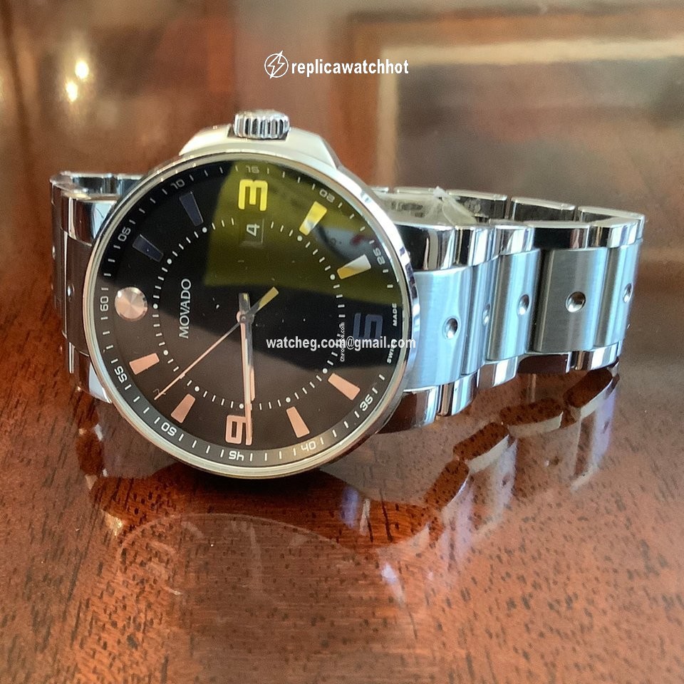 Movado SE Pilot Mens watch Unisex Quartz Steel 0606759 3