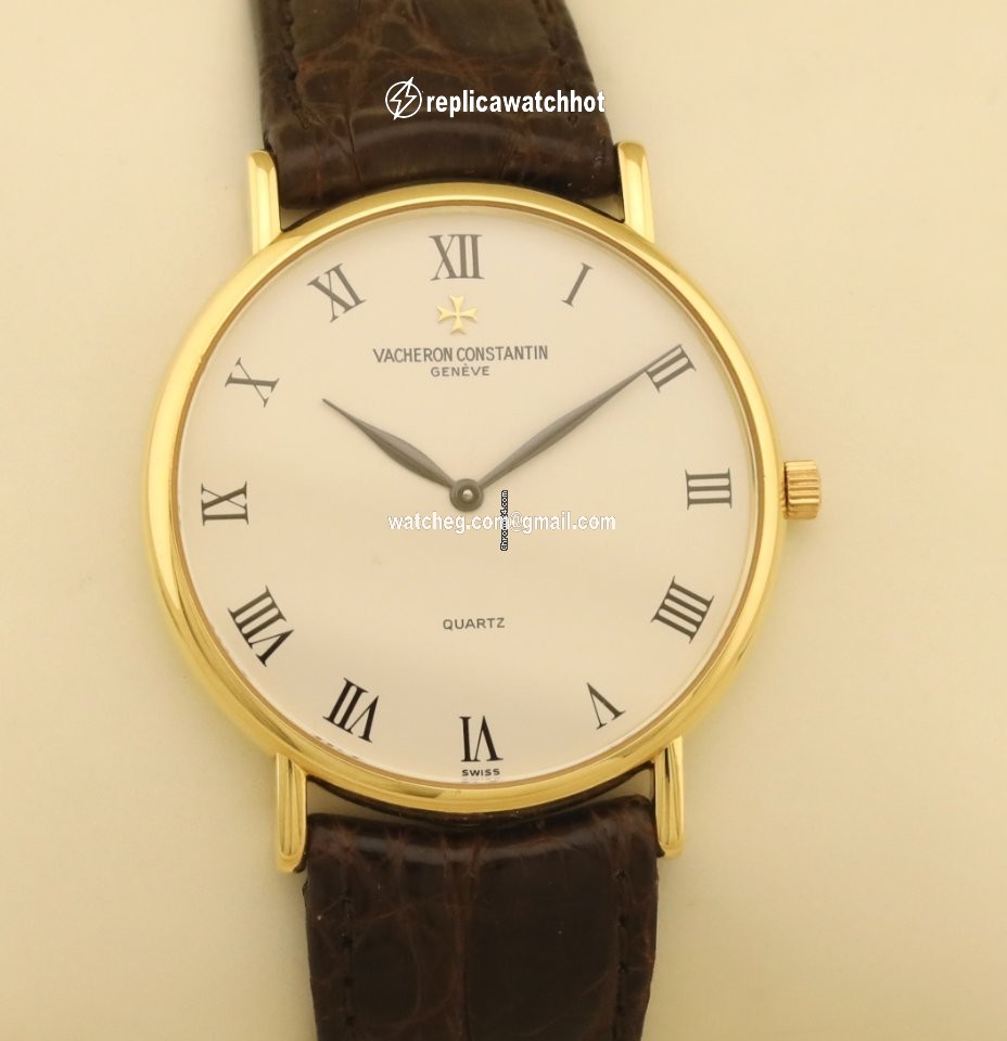 Vacheron Constantin Patrimony Mens watch Unisex Quartz Yellow gold 74002 3