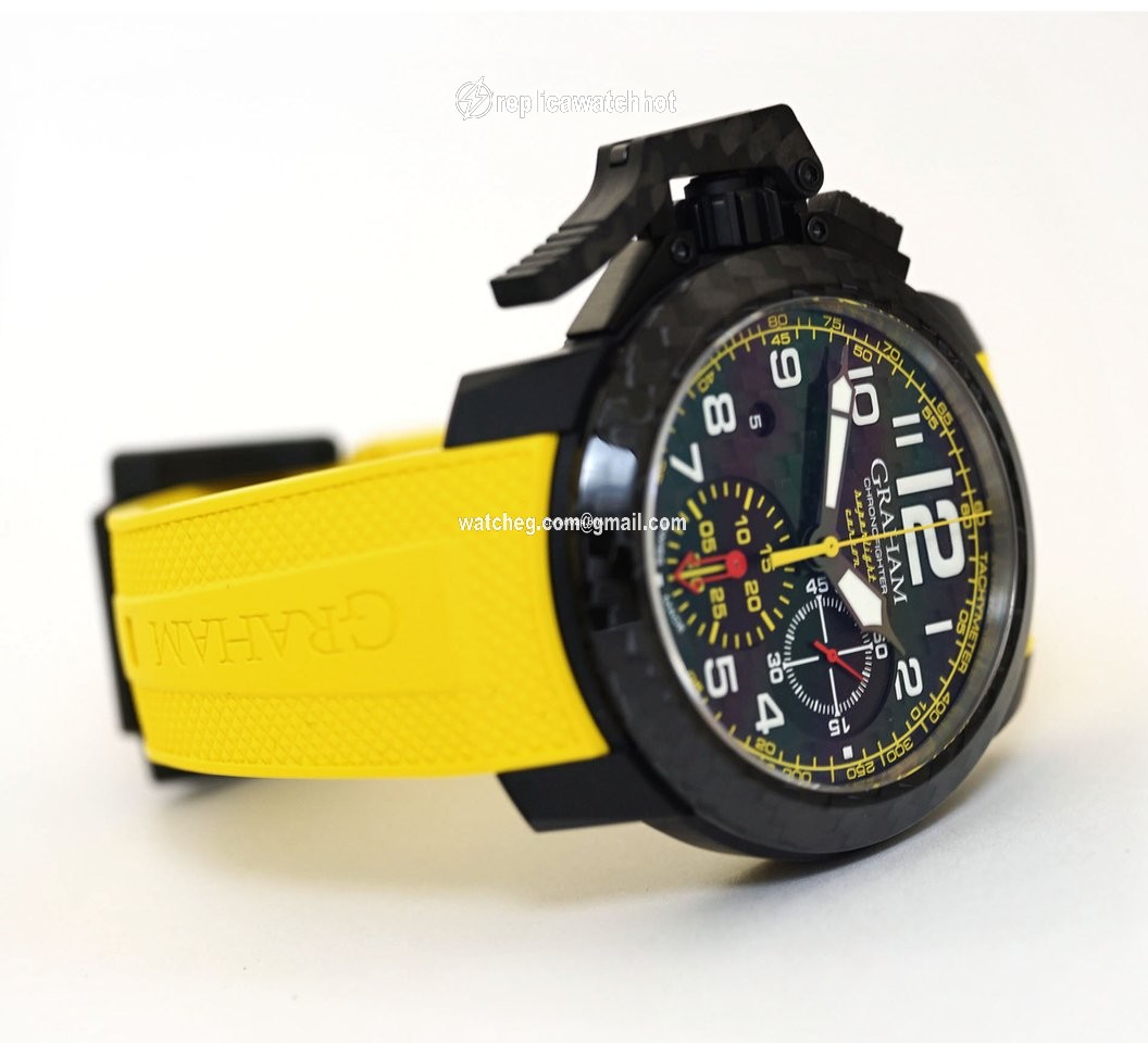 Graham Chronofighter Oversize Mens watch Unisex Automatic Carbon 2CCBK.B15A.K103K 3