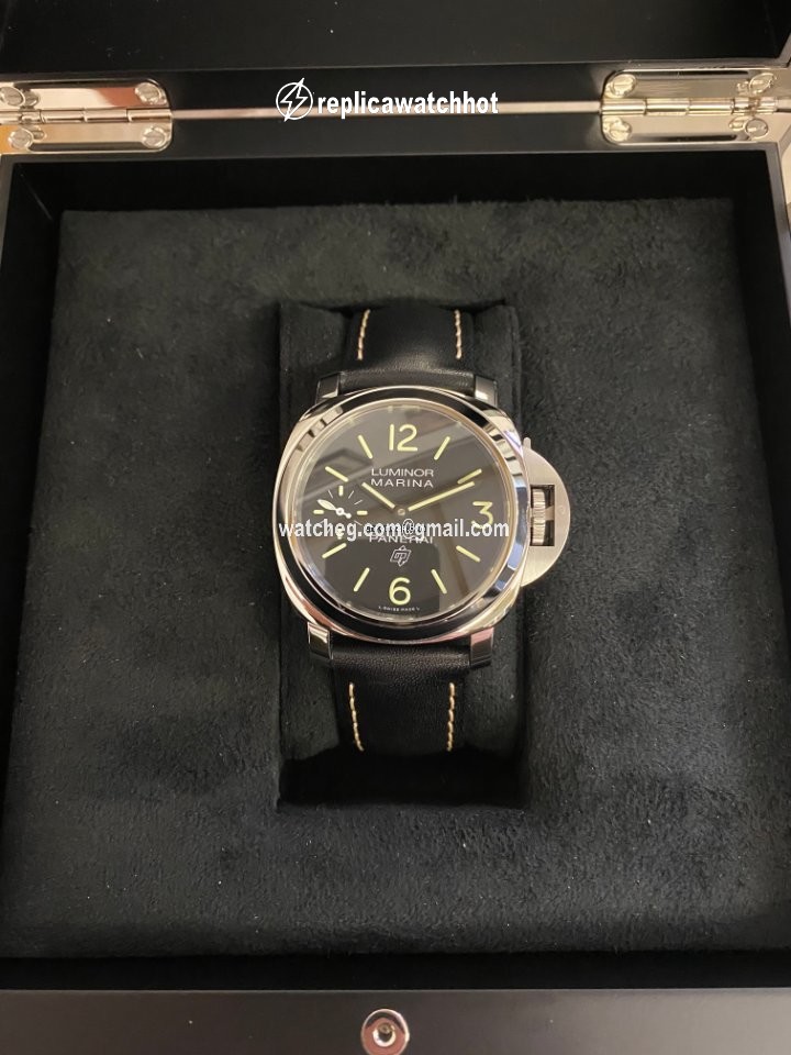 Panerai Luminor Marina Mens watch Unisex Manual winding Steel PAM 00776 3