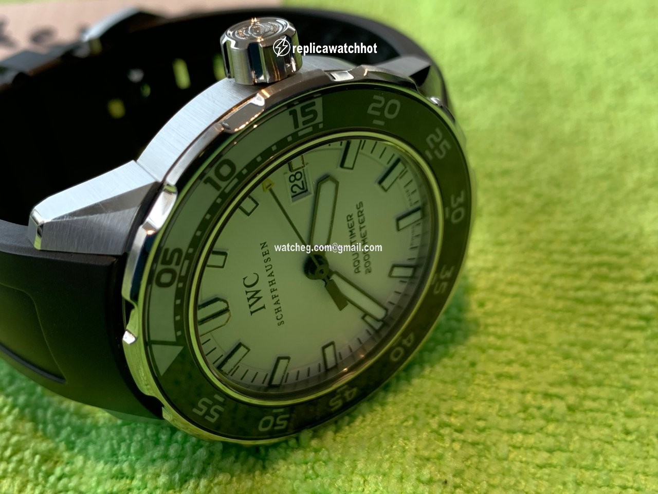 IWC Aquatimer Automatic 2000 Mens watch Unisex Automatic Steel IW356805 356805 3568-05 3568 3