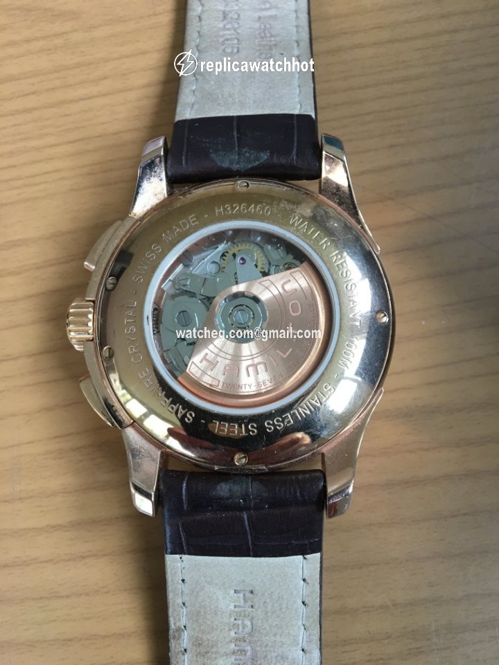 Hamilton Jazzmaster Auto Chrono Mens watch Unisex Automatic Steel H326460 3