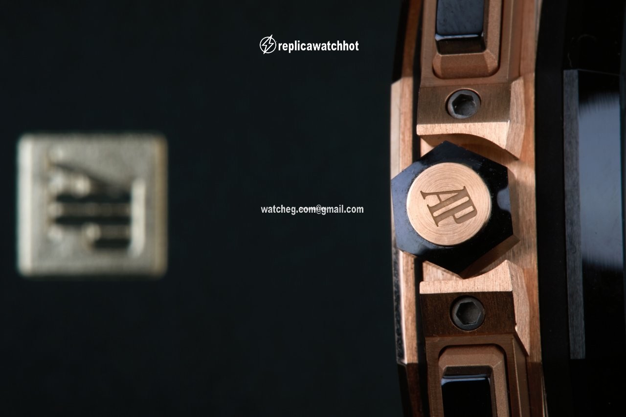 Audemars Piguet Royal Oak Offshore Chronograph Mens watch Unisex Automatic Rose gold 26401RE.OO.A002CA.02 3