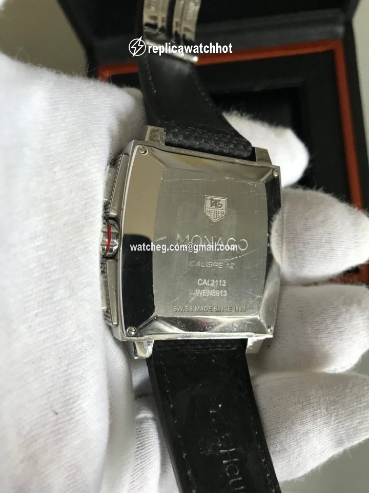 TAG Heuer Monaco Calibre 12 Mens watch Unisex Automatic Steel CAL2113.FC6536 3
