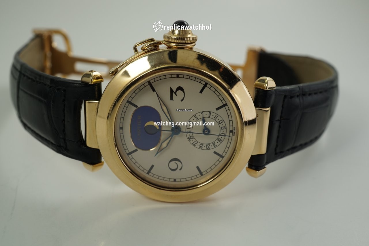 Cartier Pasha Mens watch Unisex Quartz Yellow gold 30001 3