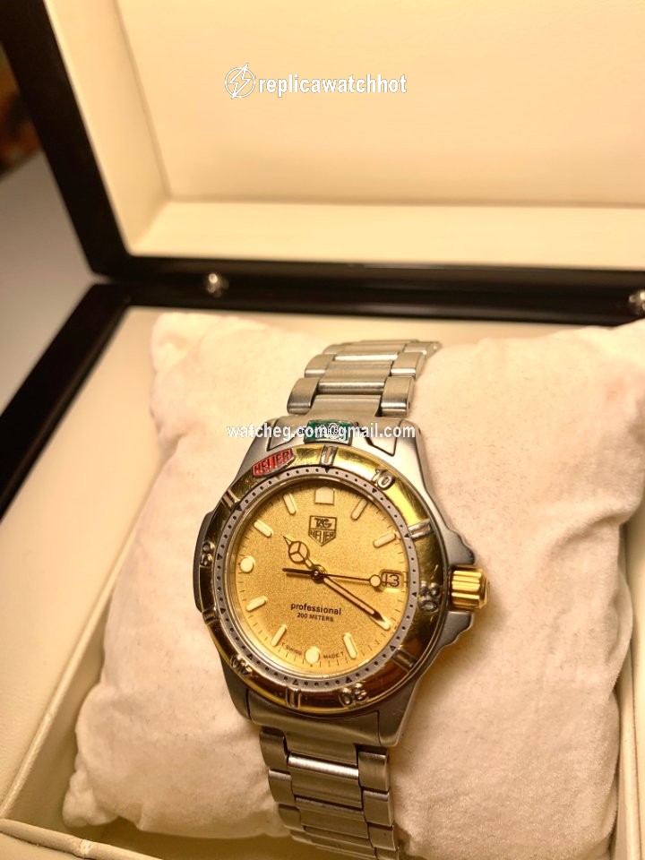 TAG Heuer Mens watch Unisex Quartz Gold Steel 995.413K 3
