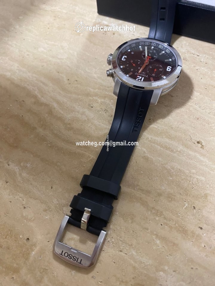 Tissot PRC 200 Mens watch Unisex Quartz Steel T055.417.17.057.00 3