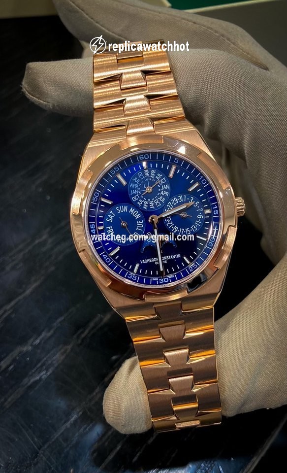 Vacheron Constantin Overseas Mens watch Unisex Automatic Rose gold 4300V 120R-B509 3