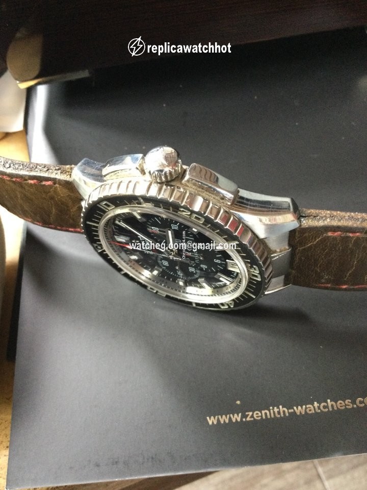 Zenith El Primero Stratos Flyback Mens watch Unisex Automatic Steel 03.2060.405 21.C714 3