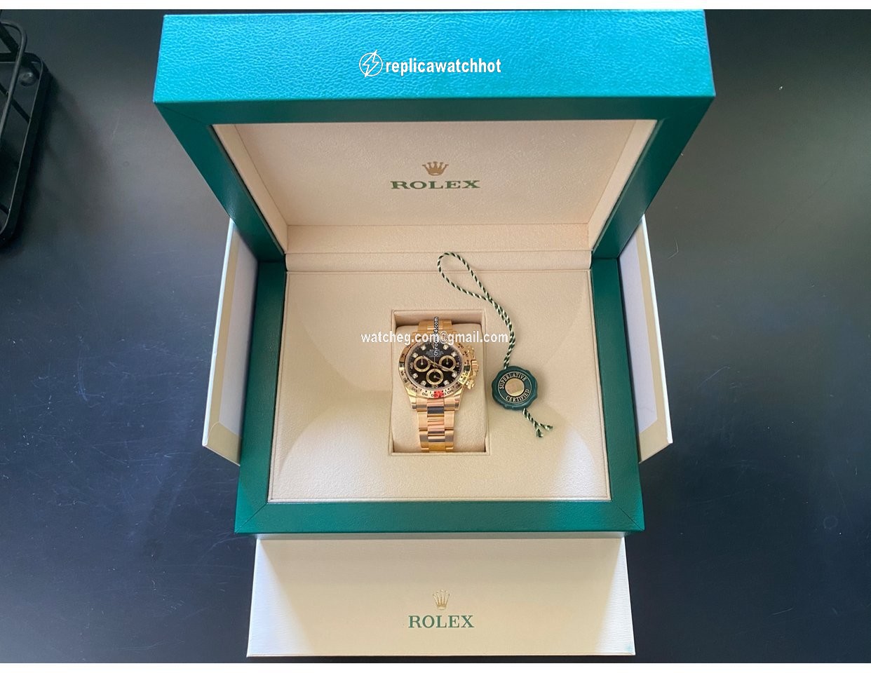 Rolex Daytona Mens watch Unisex Yellow gold Automatic 116508G 3