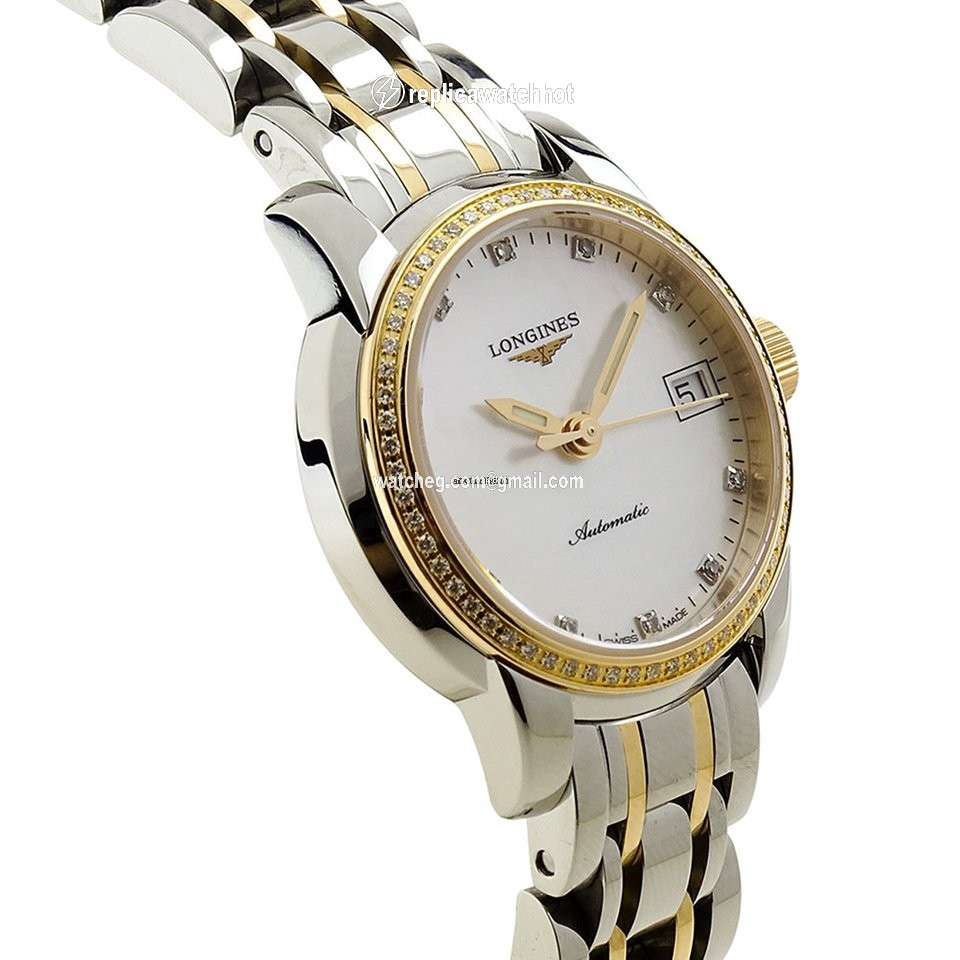 Longines Saint-Imier Womens watch Automatic Gold Steel L2.263.5.87.7 3