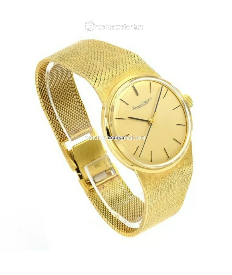 IWC Mens watch Unisex Manual winding Yellow gold 2132325 3