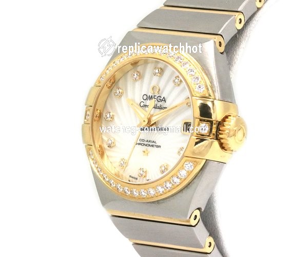 Omega Constellation Ladies Automatic Steel 123.25.27.20.55.002 3