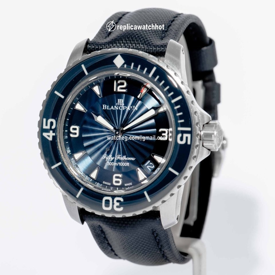 Blancpain Fifty Fathoms Mens watch Unisex Automatic Steel 5015d-1140-52b 3