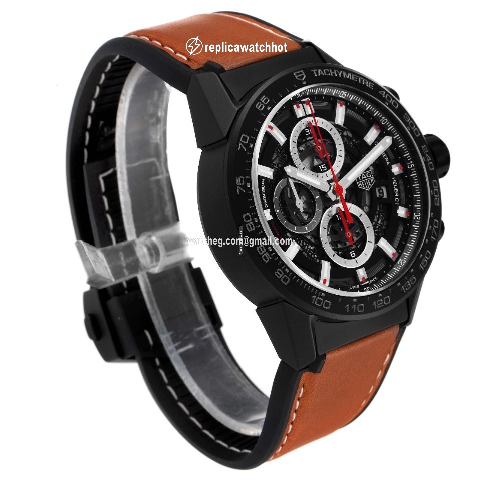 TAG Heuer Carrera Calibre HEUER 01 Mens watch Unisex Automatic Ceramic CAR2090.BH0729 3