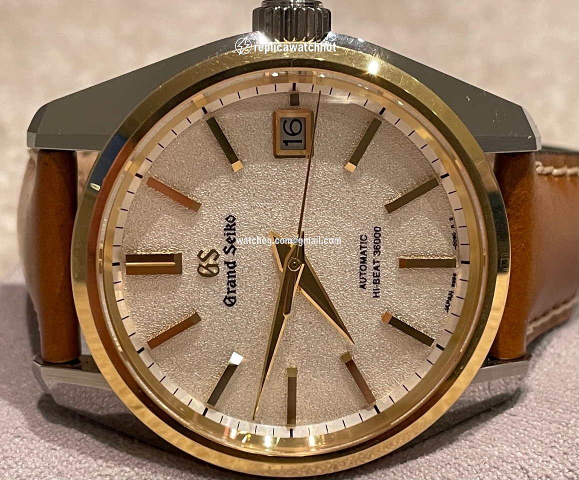 Seiko Grand Seiko Mens watch Unisex Automatic Gold Steel SBGH252 3