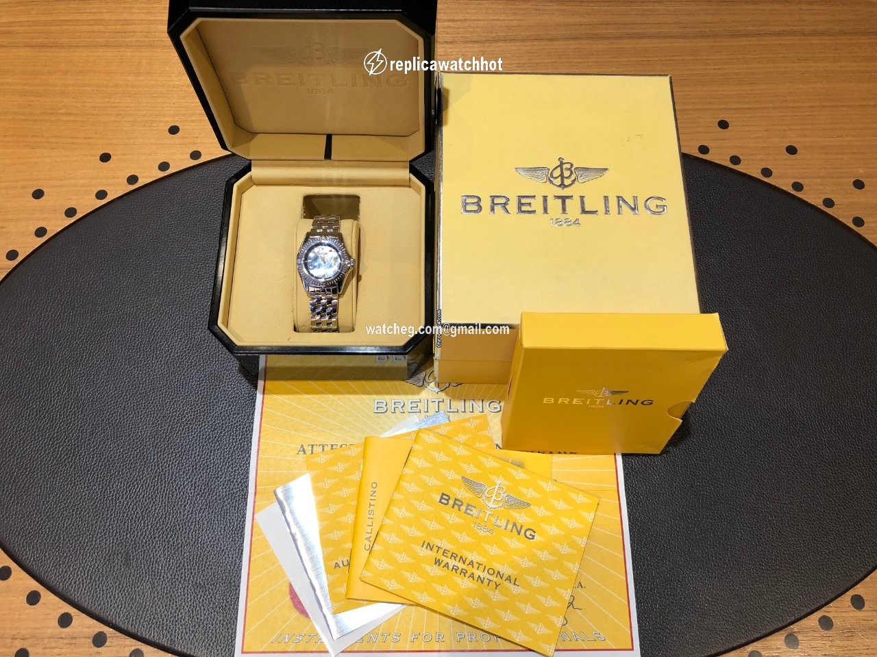 Breitling Callistino Womens watch Automatic Steel A72345 3