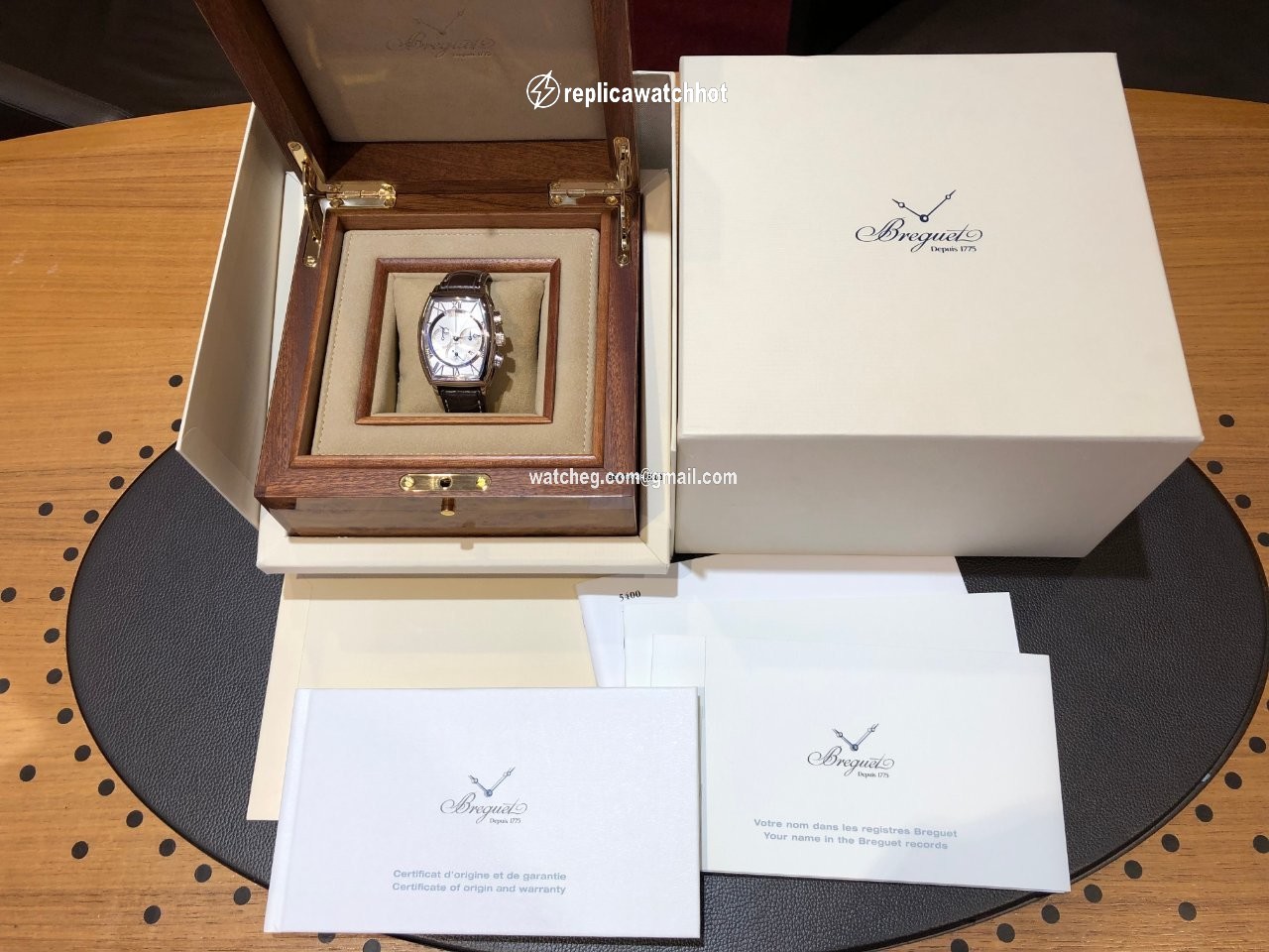 Breguet Heritage Mens watch Unisex Automatic White gold 5400BB 12 9V6 3