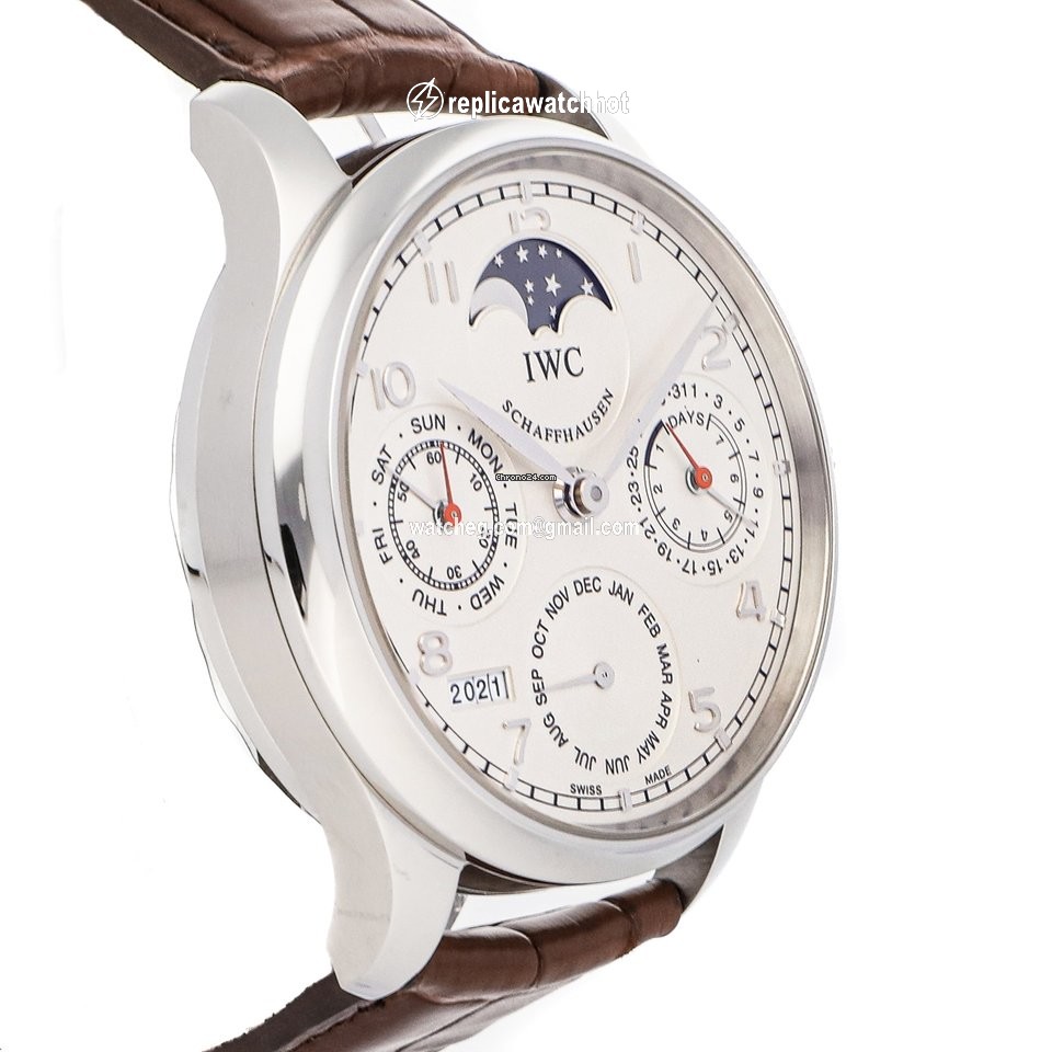 IWC Portuguese Perpetual Calendar Mens watch Unisex Automatic Steel IW5023-08 3