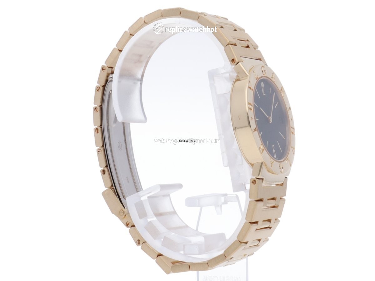 Bulgari Bulgari Mens watch Unisex Quartz Yellow gold BB30GGD 3