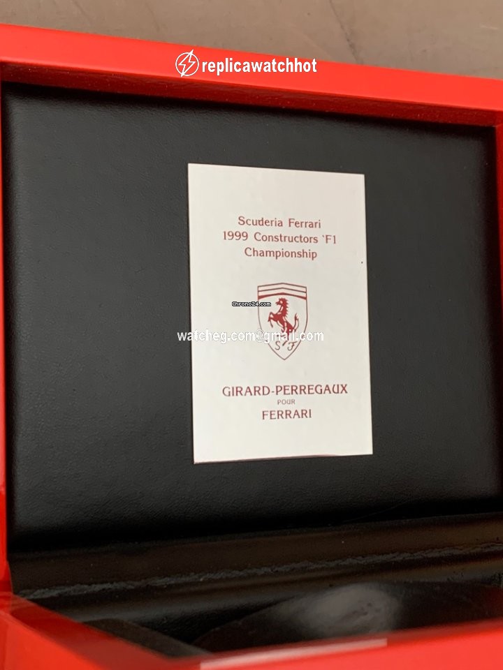 Girard Perregaux Ferrari Mens watch Unisex Automatic White gold 4945 3
