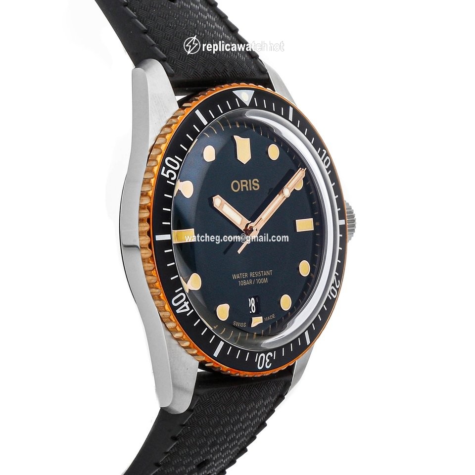 Oris Divers Sixty Five Mens watch Unisex Automatic Steel 01 733 7707 4357-07 4 20 18 3