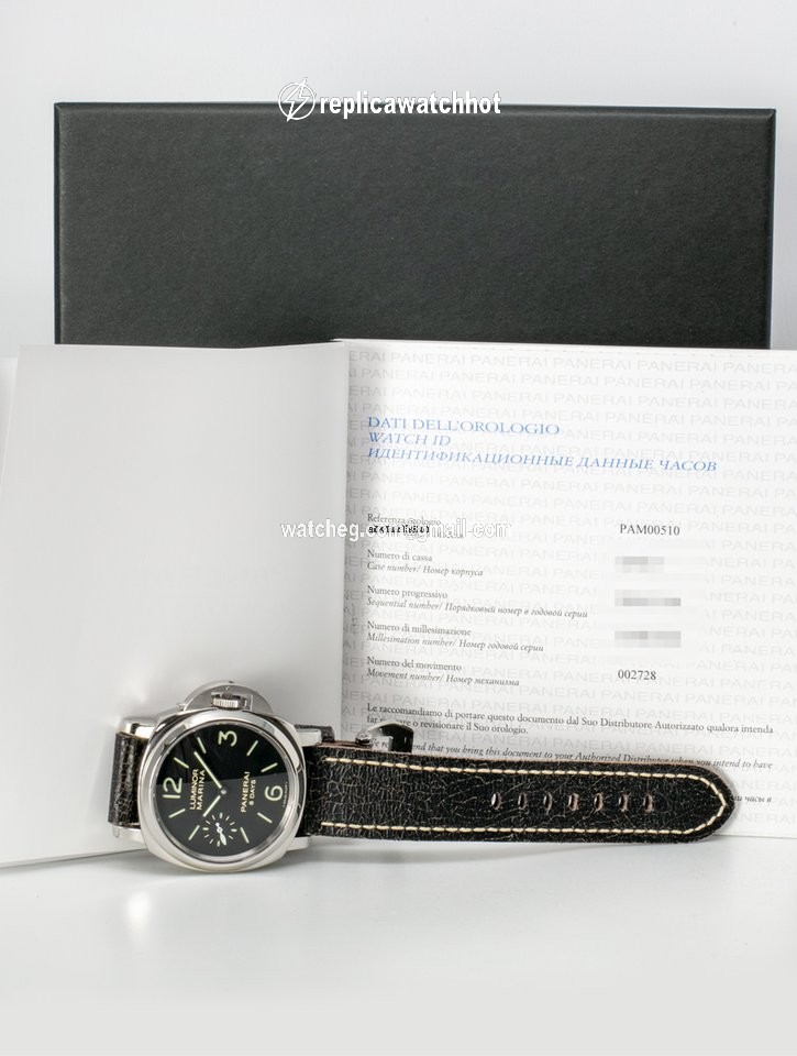Panerai Luminor Marina 8 Days Mens watch Unisex Automatic Steel PAM00510 3