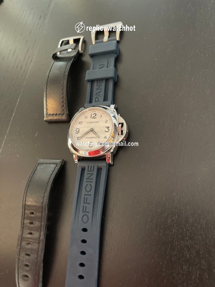 Panerai Luminor Base Mens watch Unisex Manual winding Steel PAM 00010 3