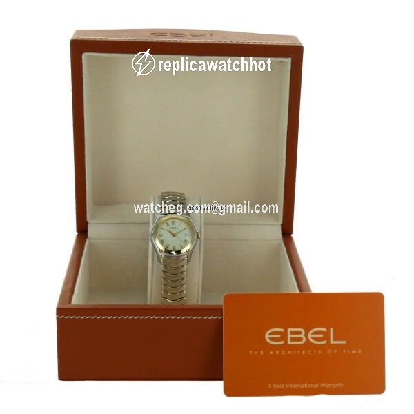 Ebel Classic Womens watch Quartz Gold Steel 1087F21 3