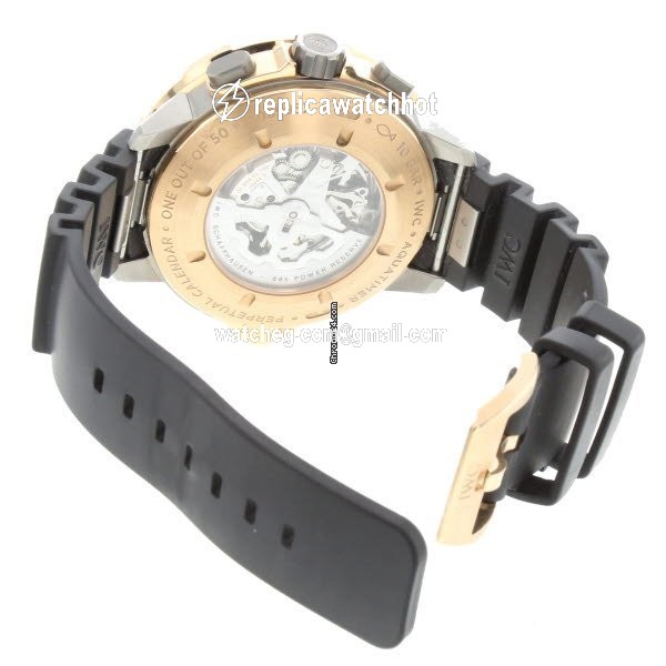 IWC Aquatimer Perpetual Calendar Digital Date-Month Mens watch Unisex Automatic Rose gold IW379402 3