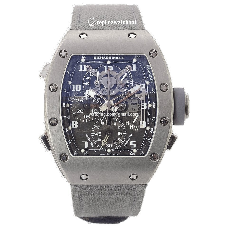 Richard Mille Mens watch Unisex Manual winding Titanium RM 004 3